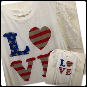 Gaze USA Patriotic 4th of July T-Shirt